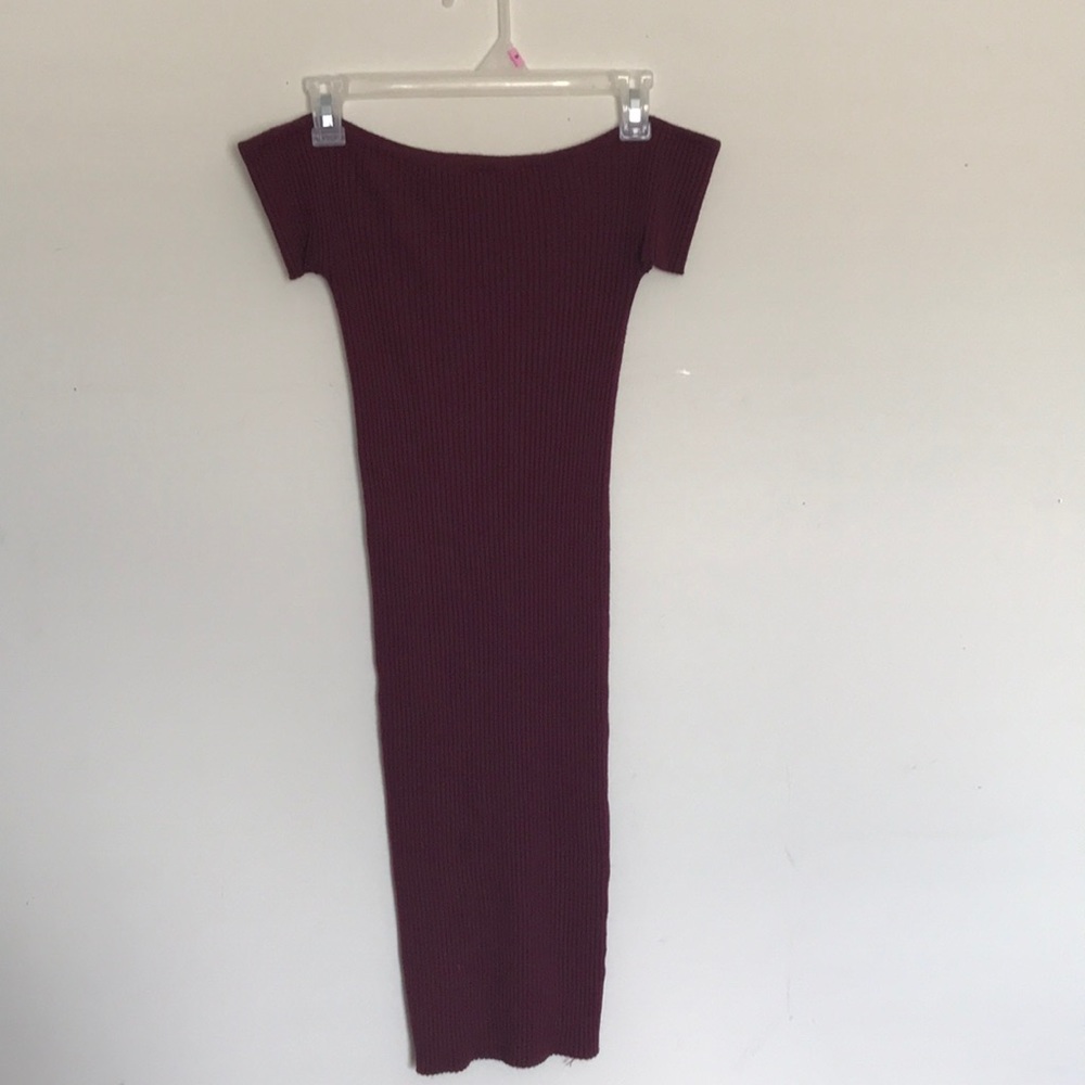 Off the shoulder bodycon